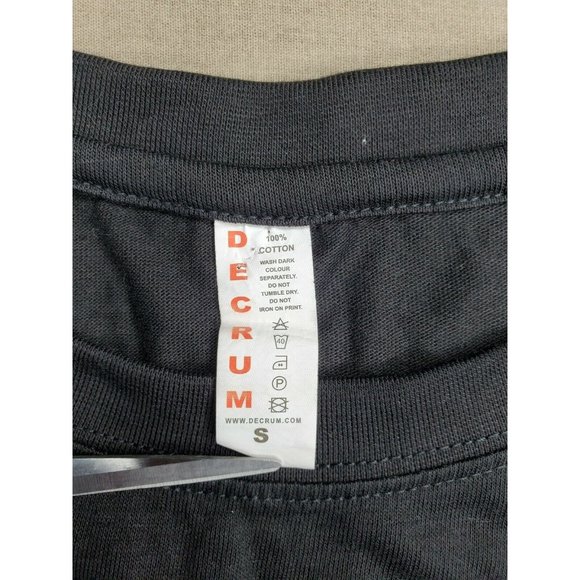 Decrum Red Spiderman Logo Women Black Small T Shirt - Picture 6 of 10